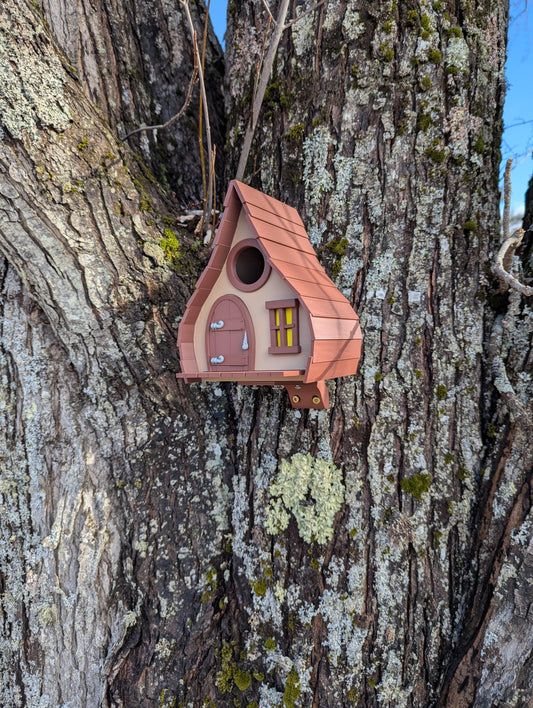 Fairytale Hut Birdhouse | Whimsical Bird House