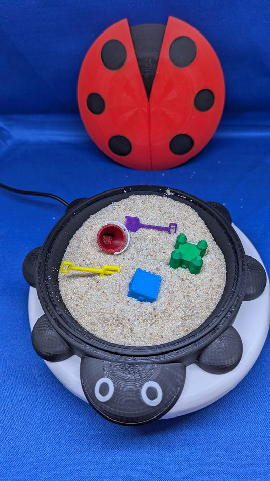 Lady Bug Nostalgic Desk Toy | Stress Relief Zen SandBox