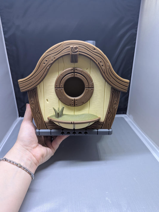 Hobbit House Birdhouse | Fairy House | Elf House | Detailed Garden Decor