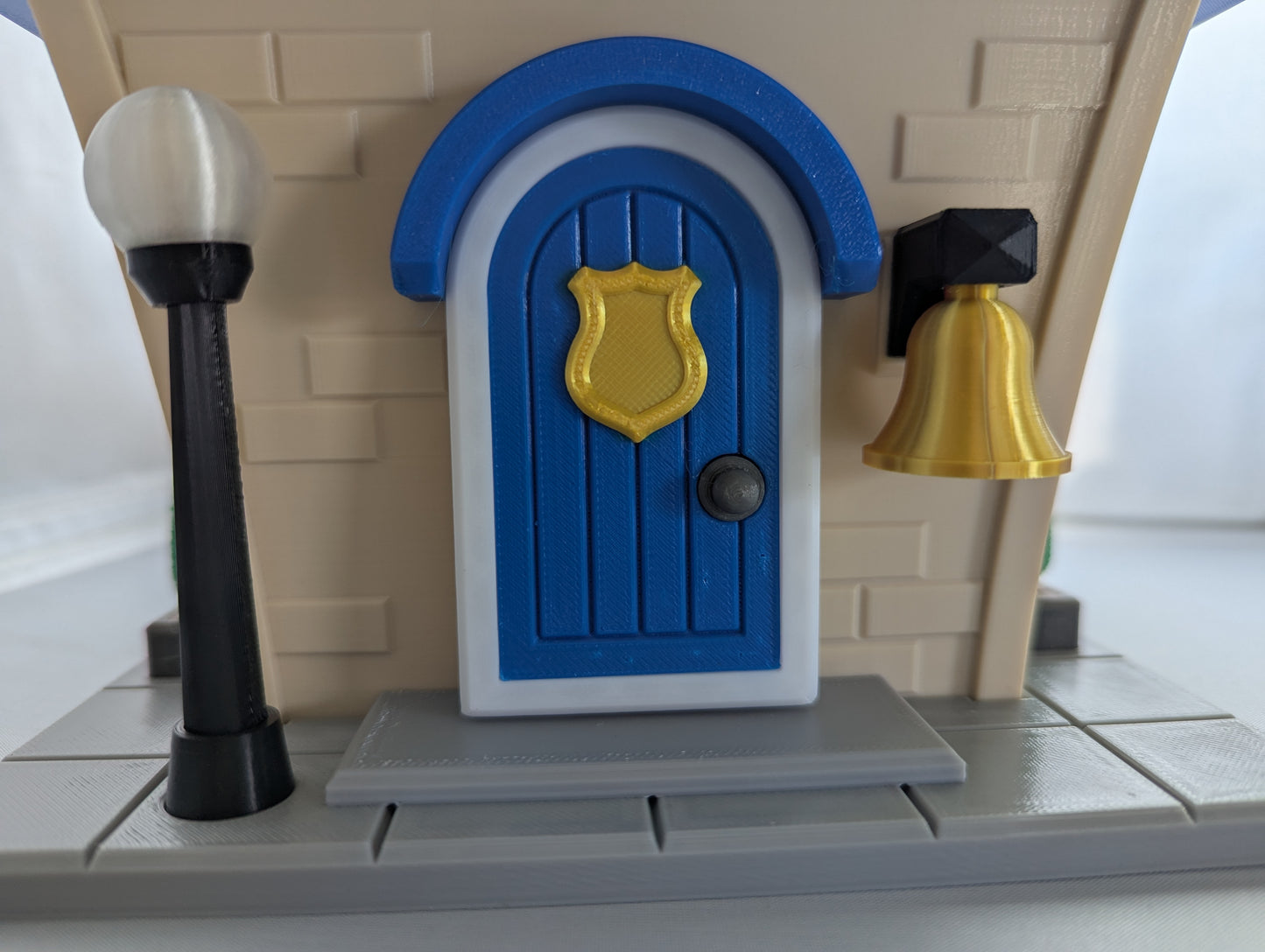 Police Box Birdhouse | Detailed Garden Ornament | Fairy House