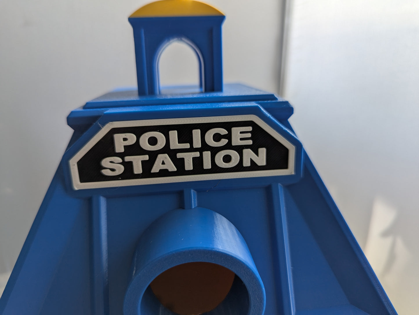 Police Box Birdhouse | Detailed Garden Ornament | Fairy House