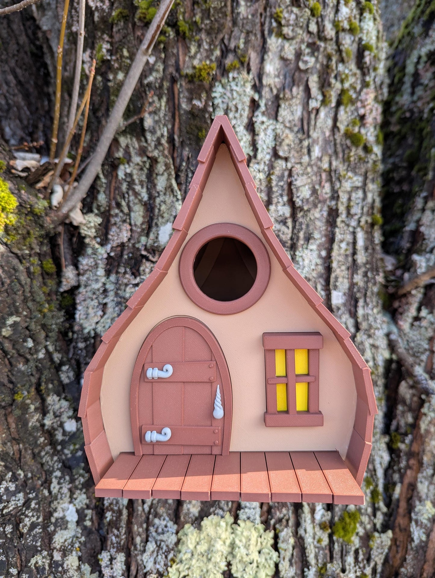 Fairytale Hut Birdhouse | Whimsical Bird House